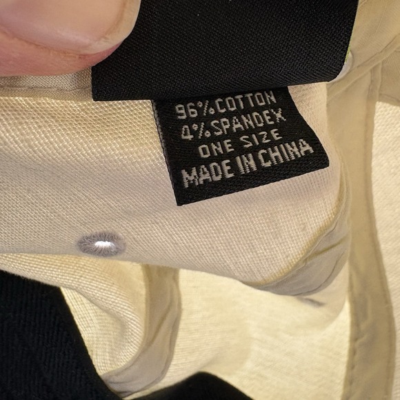 US Open Hat Cap‎ 2008 Torrey Pines PGA Golf White Adult Fitted Small Medium - Picture 10 of 12